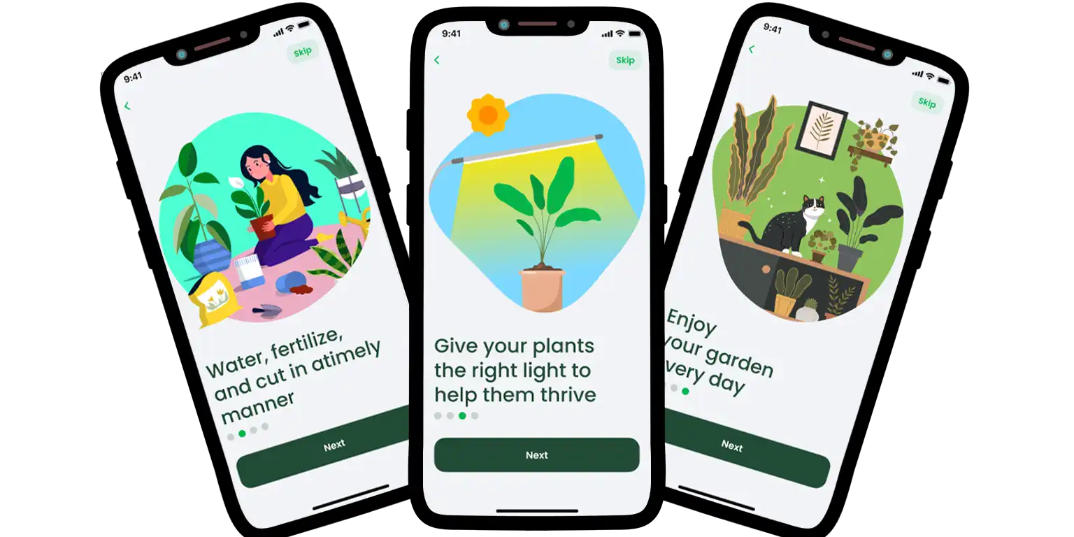 A closer look at the AI Plant Finder interface.